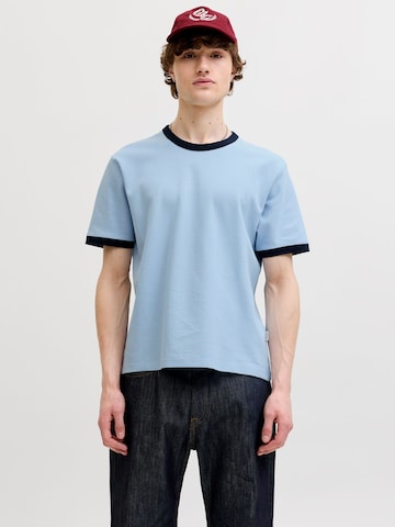 T-Shirt JACK & JONES en bleu : devant