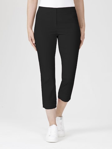 STEHMANN Regular Pants 'Ina' in Black: front