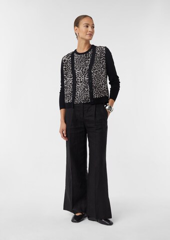 COMMA Knit cardigan in Black