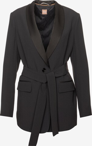 BOSS Blazer 'Jikela' in Black: front