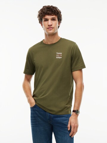 TOMMY HILFIGER Shirt in Green: front