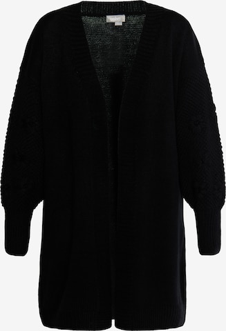 Usha Knit Cardigan in Black: front