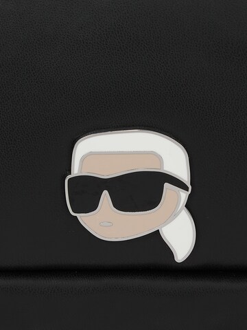 Karl Lagerfeld Schultertasche 'Ikonik 2.0' in Schwarz