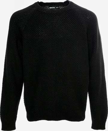 BIG STAR Sweater 'Woods' in Black: front