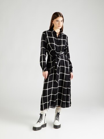 s.Oliver Shirt Dress in Black: front