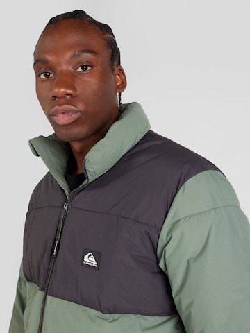 QUIKSILVER Outdoor jacket 'WILD MOUNTAIN' in Green