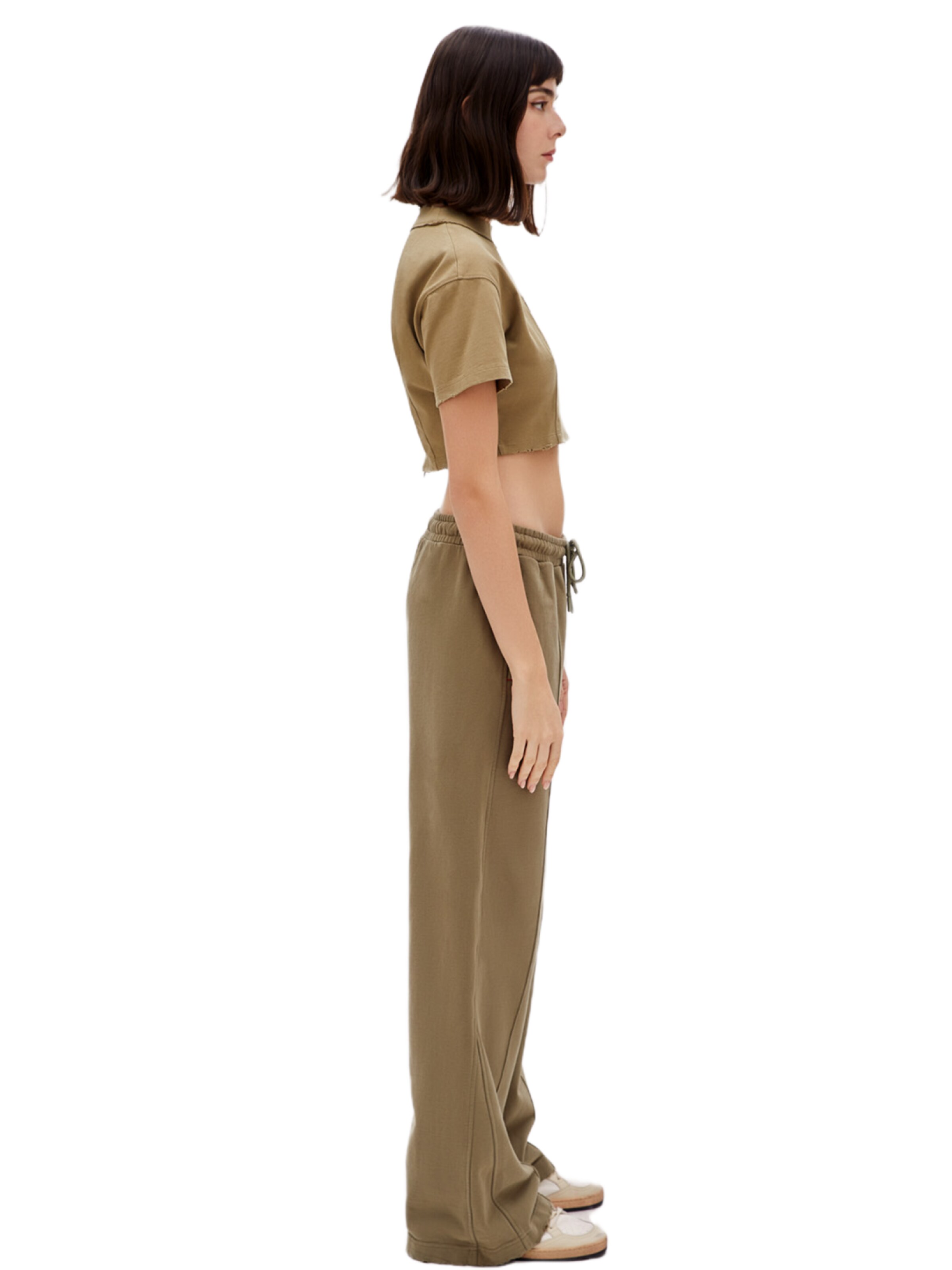 PCFG Wide leg Pants in Brown