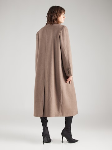 TOPSHOP Between-seasons coat in Beige