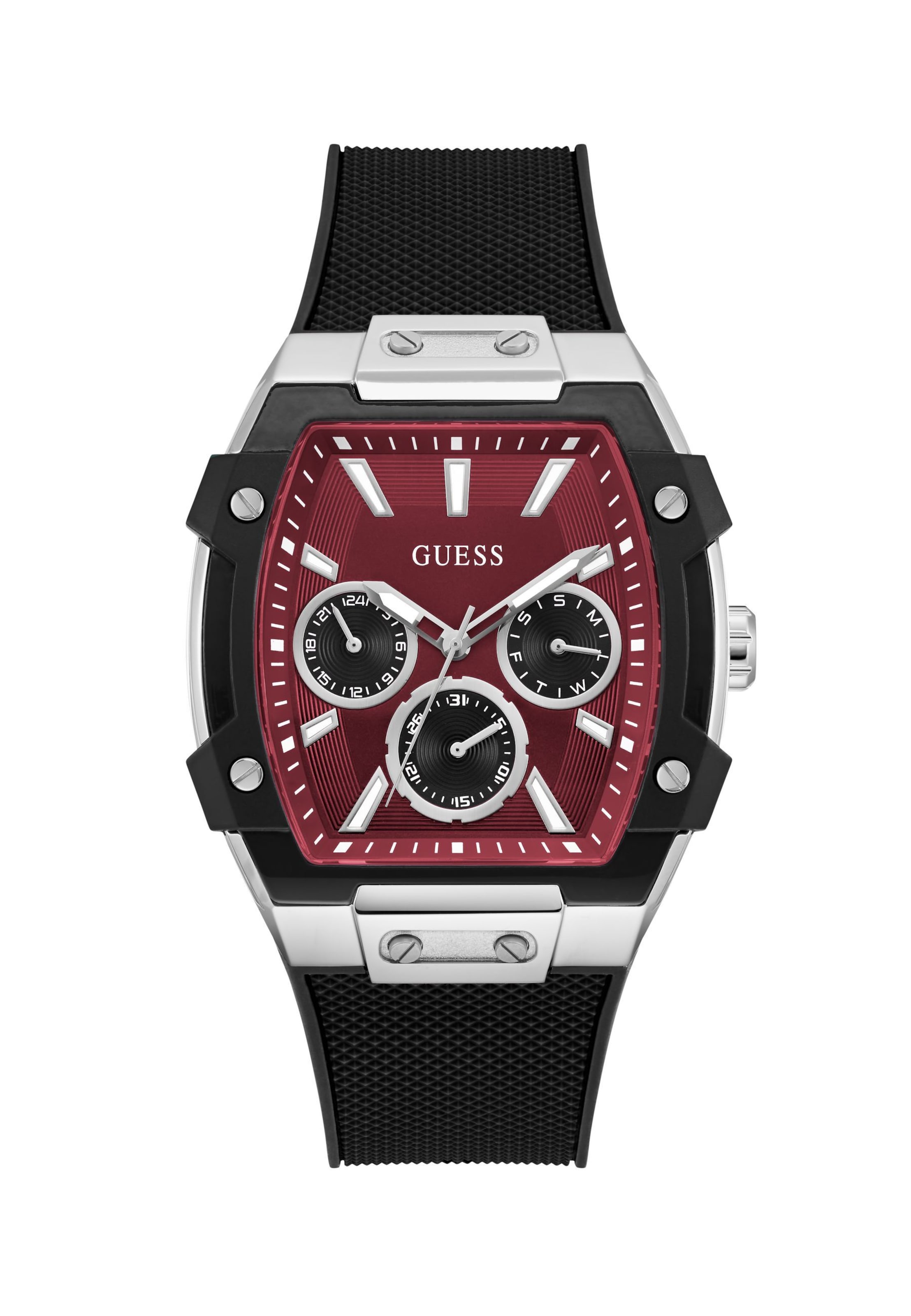 GUESS Analog Watch 'Phoenix' in Black: front