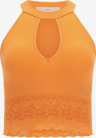 GUESS Knitted Top in Orange: front