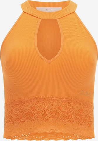 GUESS Knitted Top in Orange: front