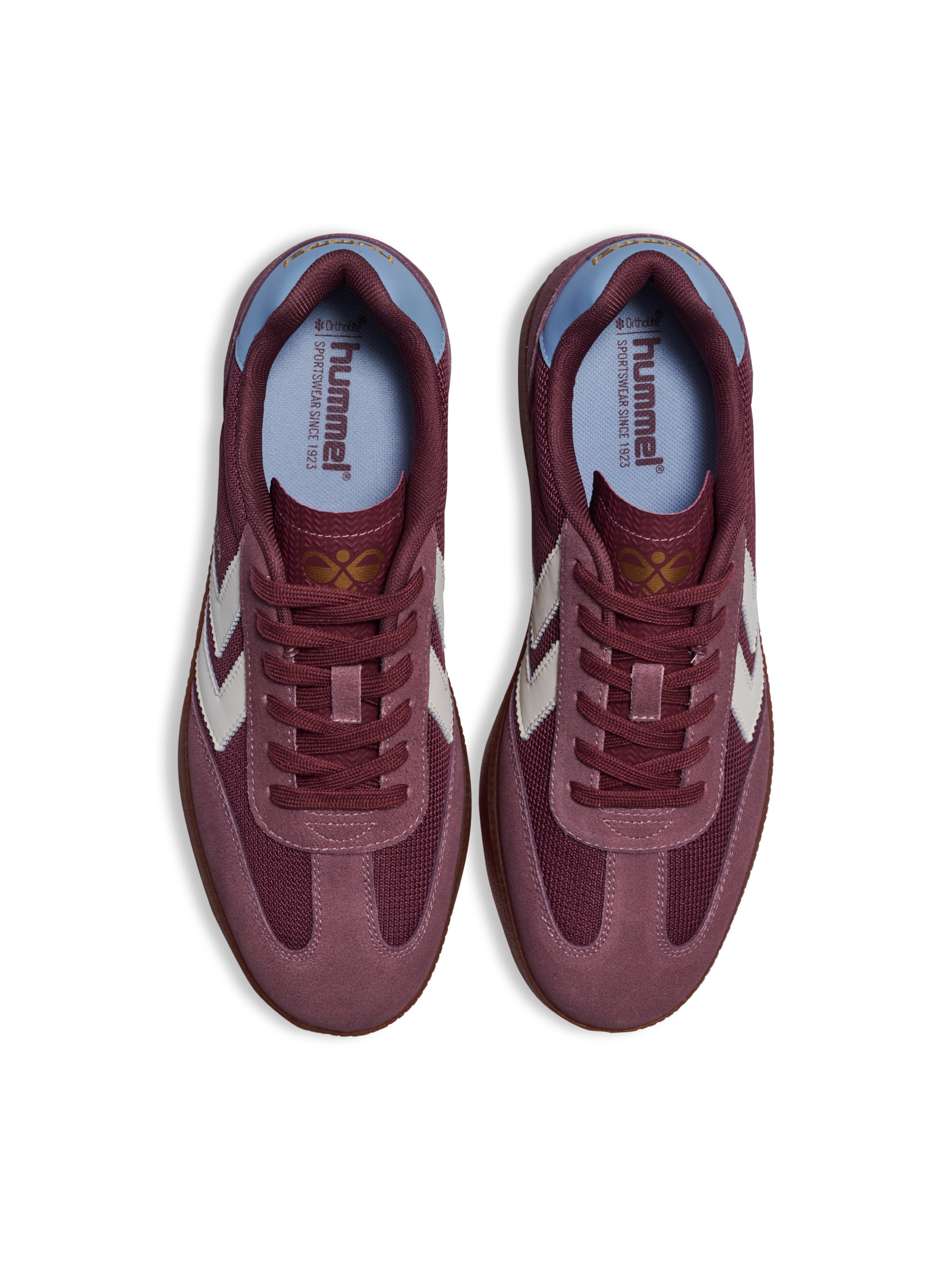 Baskets hautes Hummel en violet