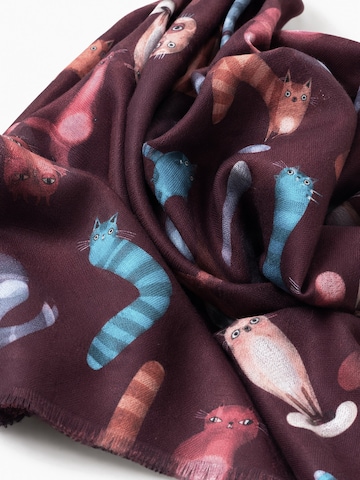 COLLEZIONE ALESSANDRO Scarf 'Minka' in Red