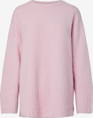 PIECES Sweater 'PCTina' in Pink: front