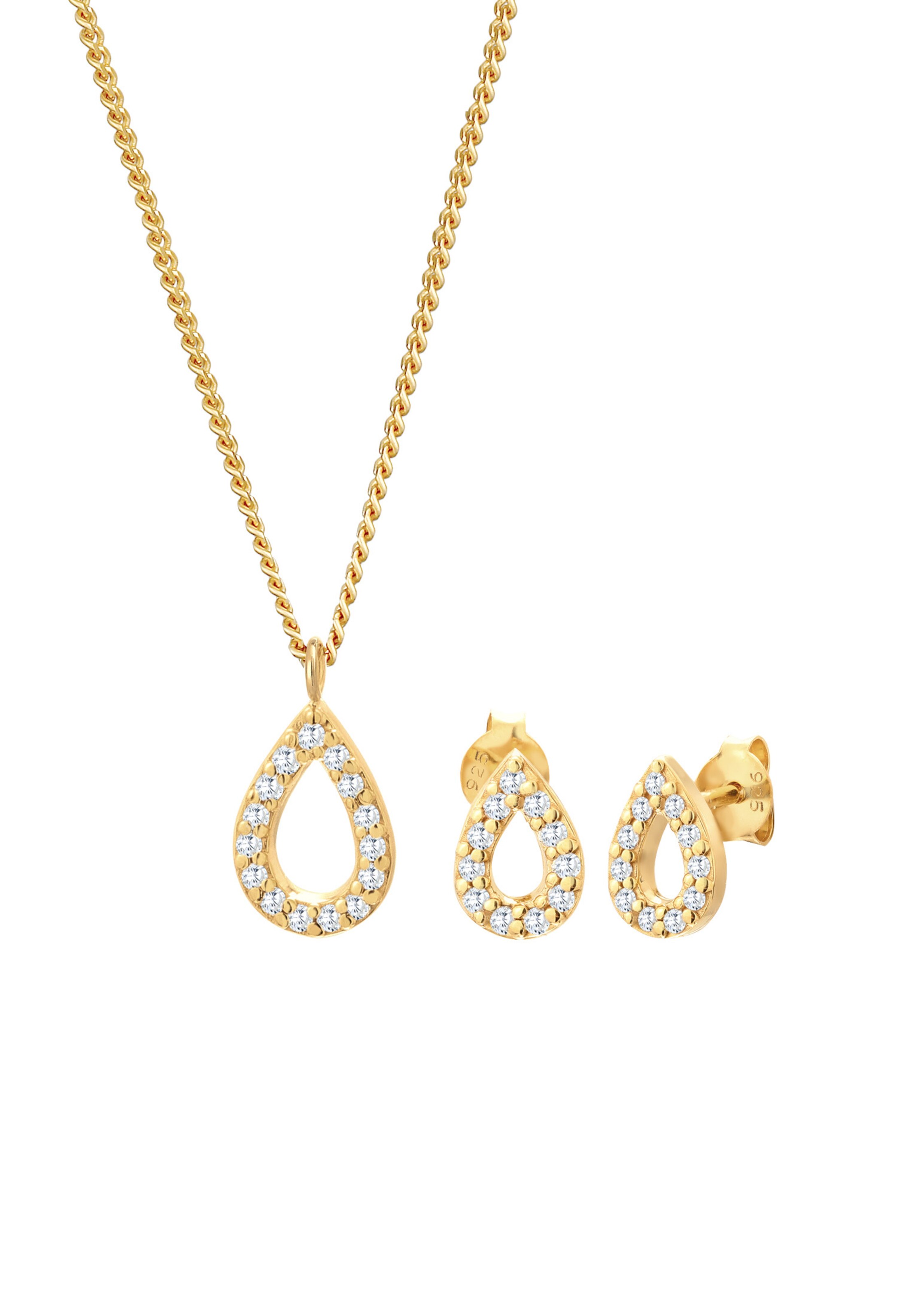 Parure de bijoux ELLI en or