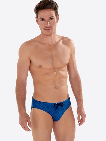 Maillot de bain ' Swim Mini Brief Hendaye ' HOM en bleu : devant