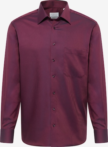 ETERNA Zakelijk overhemd in Rood: voorkant