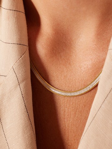 Lucardi Necklace in Silver: front