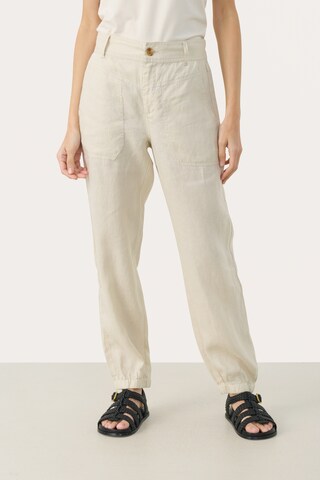 Part Two Tapered Trousers 'ShenasPW' in Beige