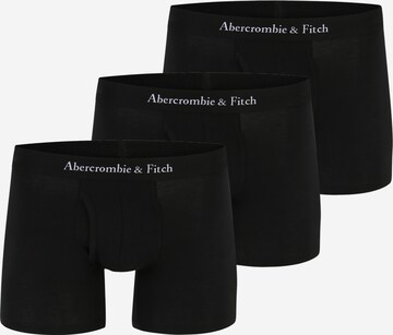 Abercrombie & FitchBokserice - crna boja: prednji dio