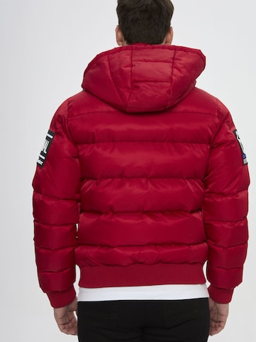 CIPO & BAXX Winterjacke Steppjacke CM233 in Rot