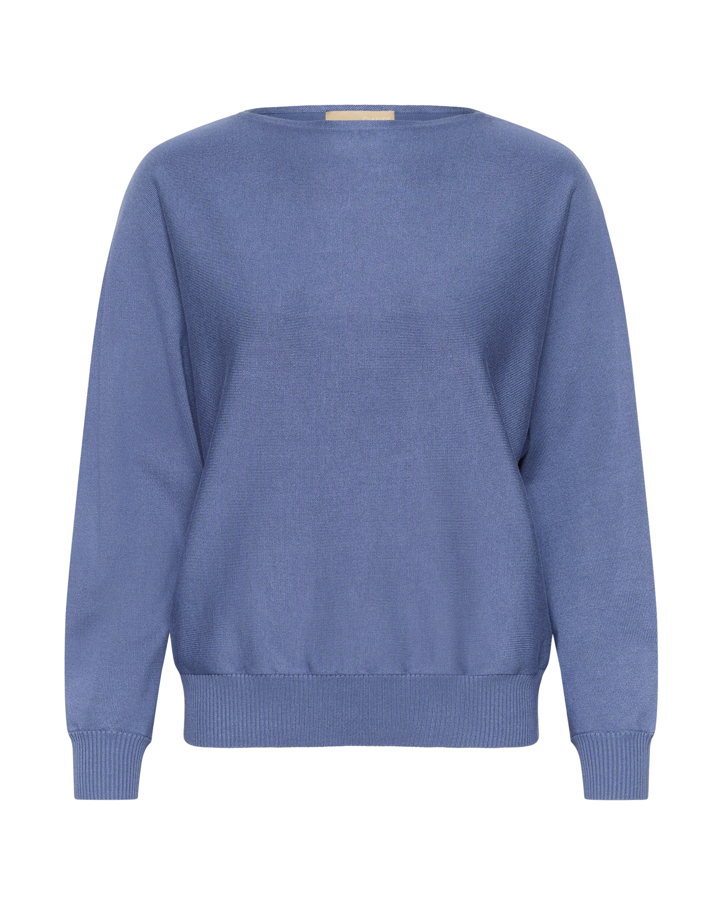 CULTURE Trui 'Annemarie' in Blauw: voorkant