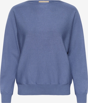 CULTURE Trui 'Annemarie' in Blauw: voorkant