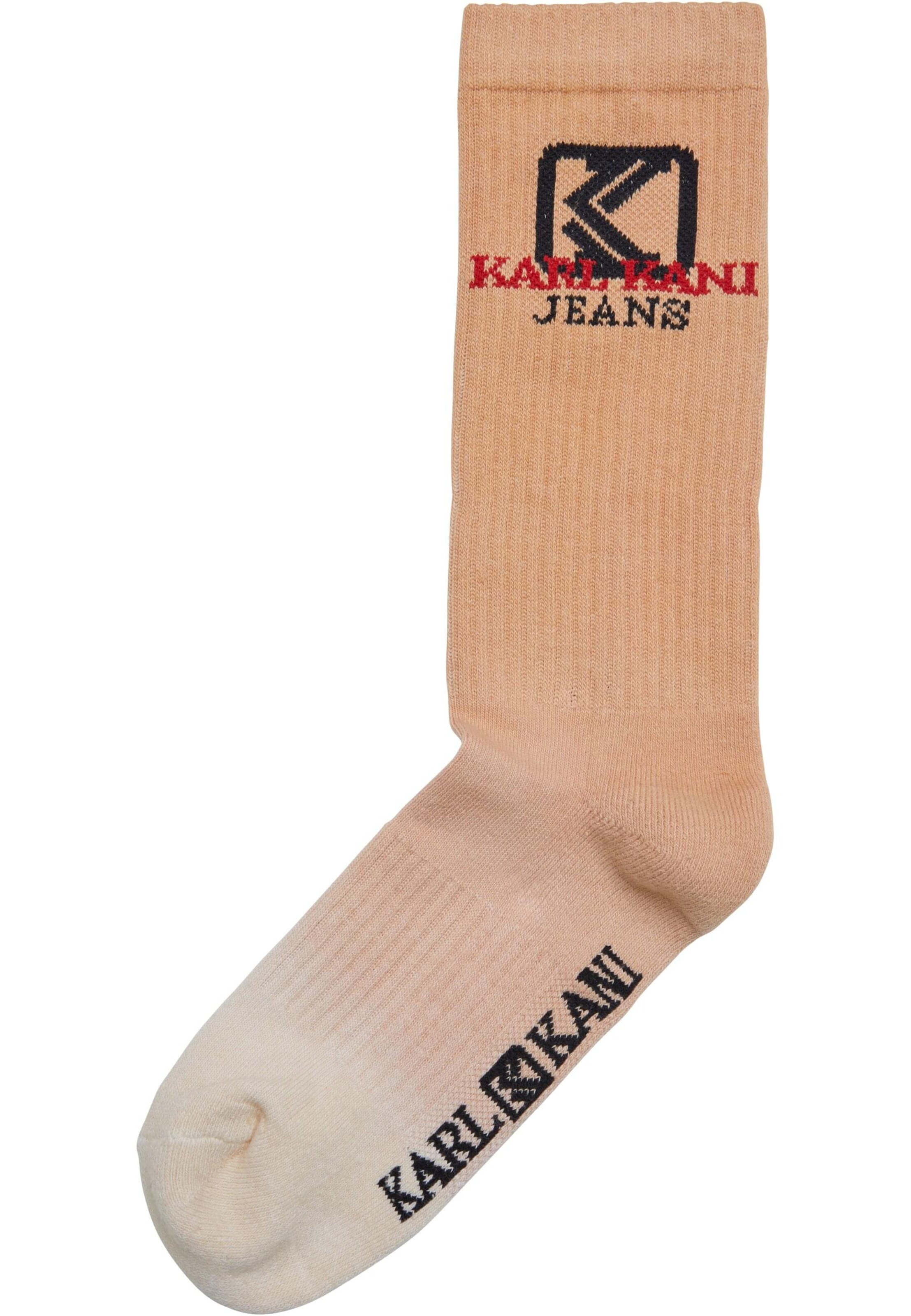 Karl Kani Socken 'KA242-005-1 KKJ' in Beige