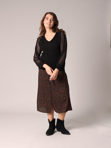 Pull-over 'Sijade' Deeluxe en noir