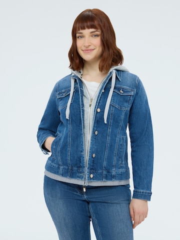 Veste mi-saison Fiorella Rubino en bleu : devant