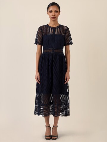 APART Cocktail Dress in Blue: front