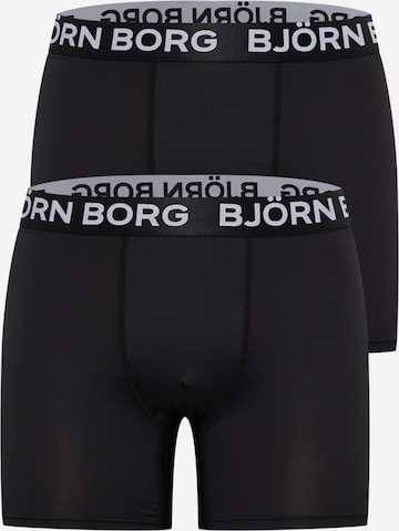 BJÖRN BORG Sportsunderbukse i svart: forside