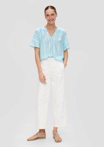 s.Oliver BLACK LABEL Blouse in Blauw