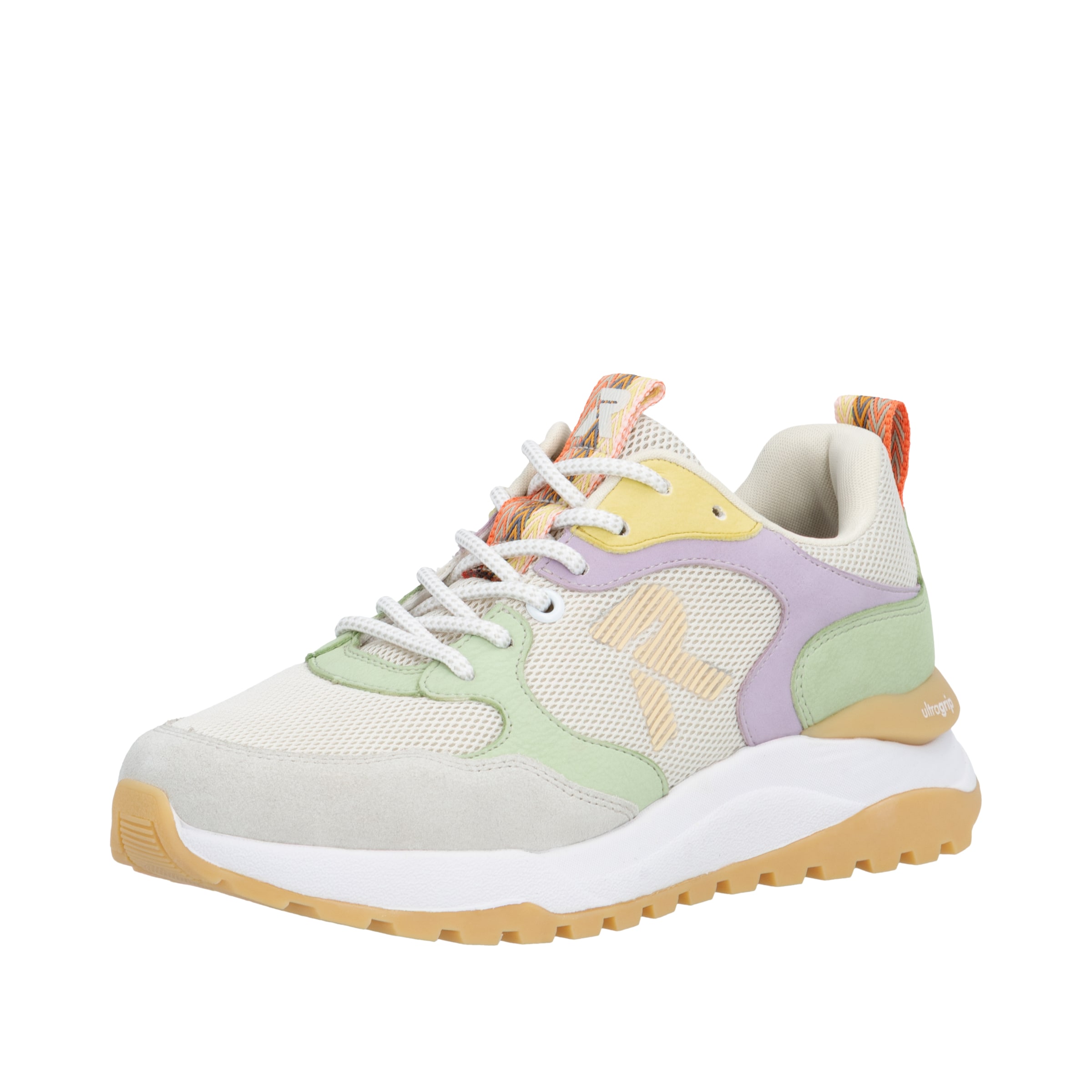 Rieker Sneakers laag in Beige: voorkant
