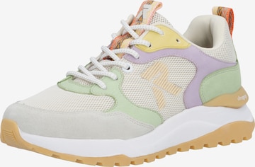 Sneaker bassa di Rieker in beige: frontale