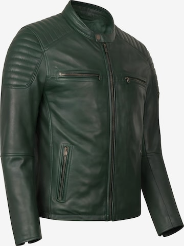 Veste mi-saison 'HARRISSON' CYCAS D'OR en vert : devant