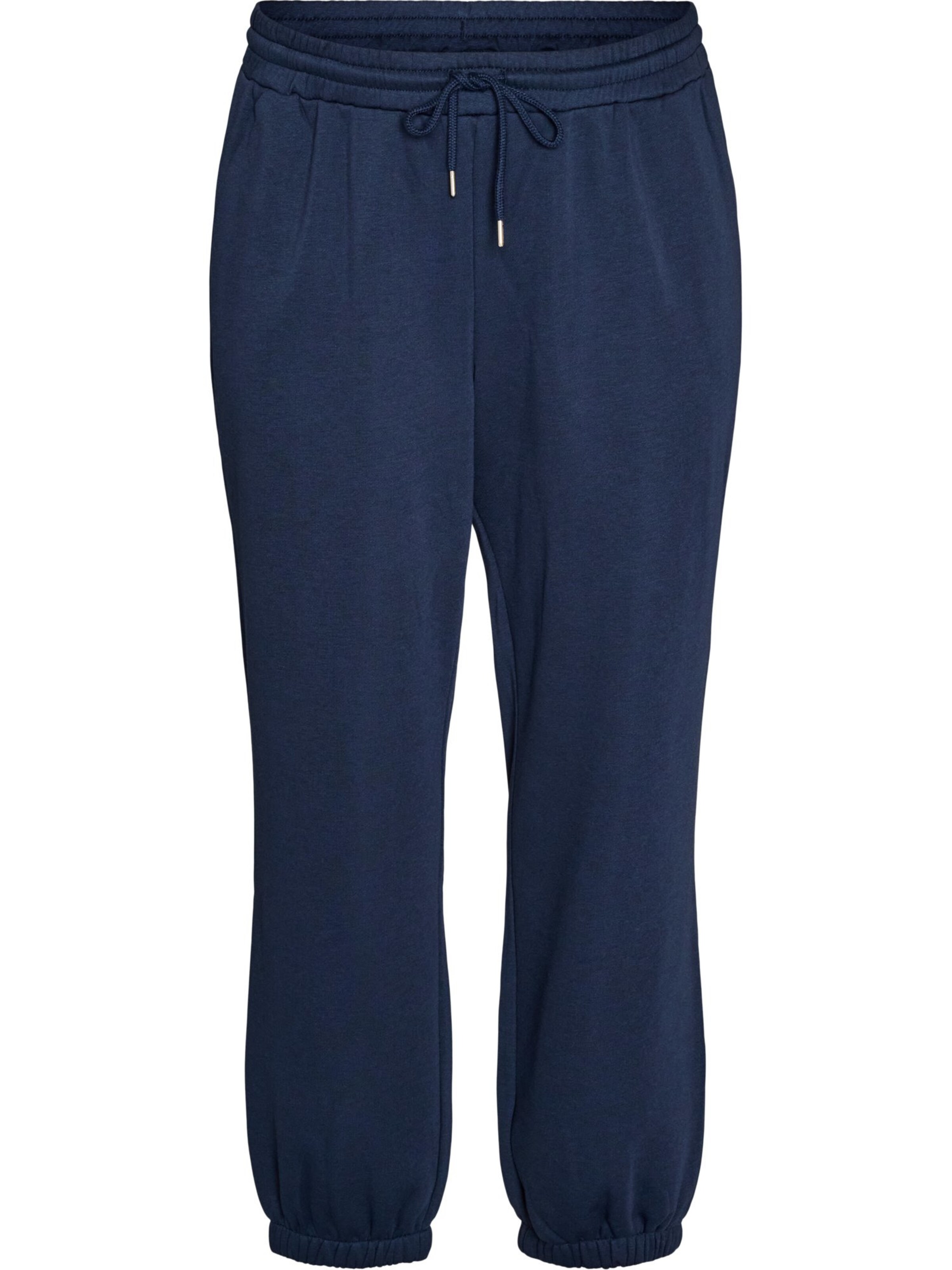 Zizzi Regular Hose 'Flamela' in Blau: Vorderseite