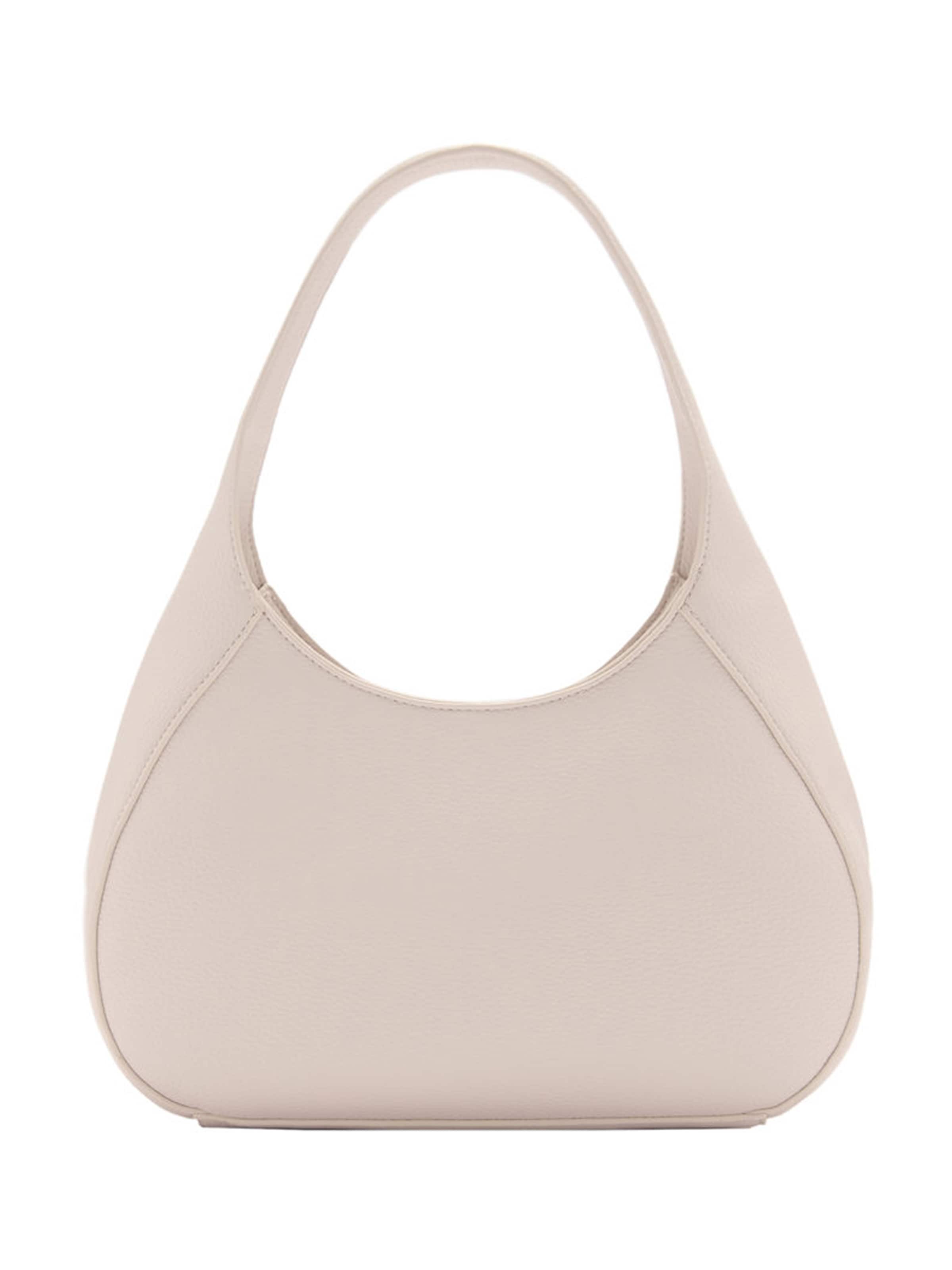 Geantă de umăr 'RAFA' de la MANGO pe alb