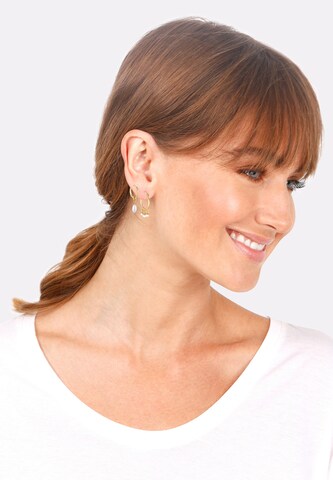 ELLI Sieraden set in Goud: voorkant