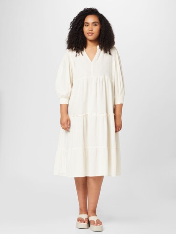 Vero Moda Curve Dress 'DICTHE' in Beige: front