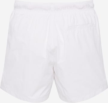 HUGO Red Board Shorts 'PAOL' in White