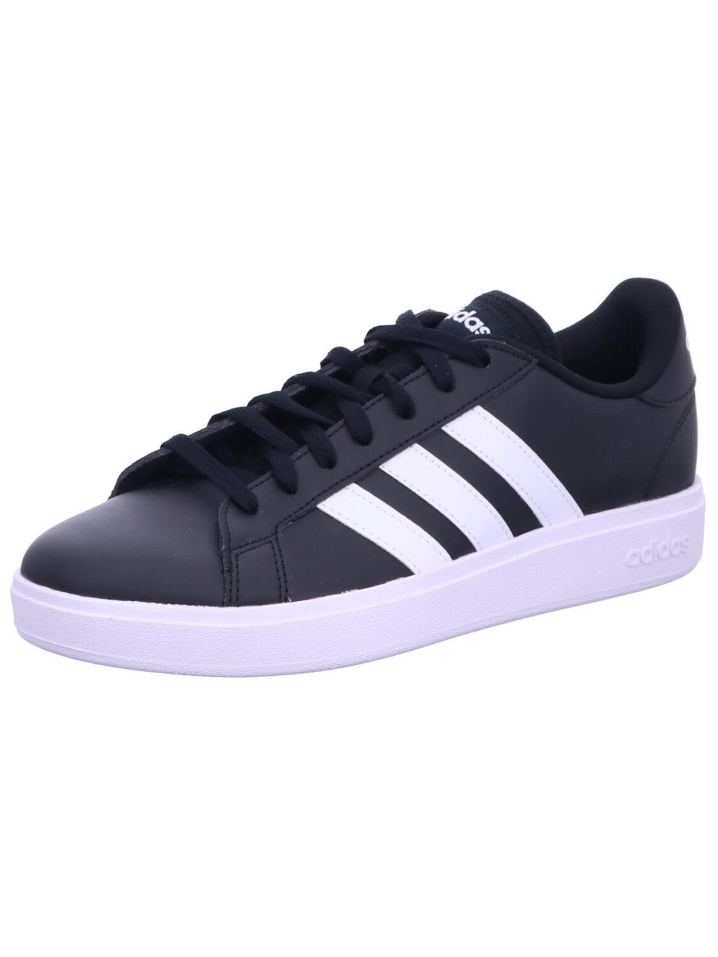 ADIDAS Sneakers laag 'Sneaker Low Herren GW9251 Kunststoff (Synthetik) in schwarz' in Zwart: voorkant