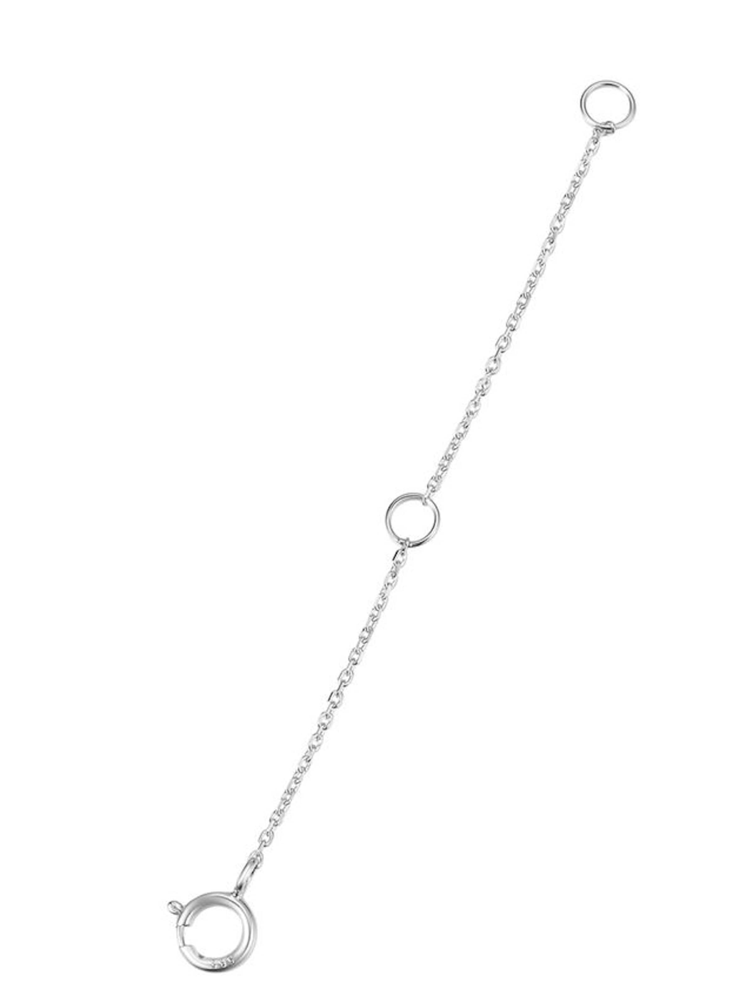 Dear Me - Cadena 'Chain Extension' en plata: frente