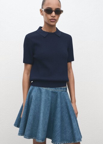 MANGO Rock 'Danae' in Blau