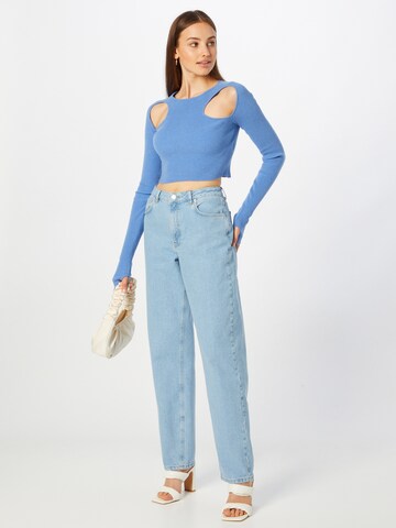 NA-KD Loosefit Jeans in Blau