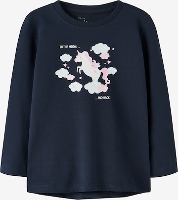 Maglietta 'NMFVIX' di NAME IT in blu: frontale