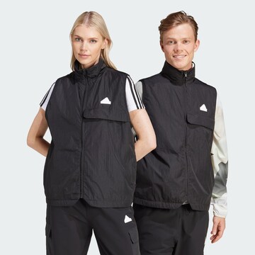 Gilet de sport 'City Escape' ADIDAS SPORTSWEAR en noir : devant