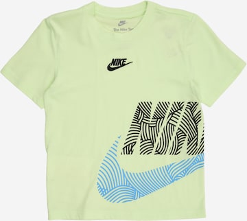 Nike Sportswear Paita 'IN THE ZONE' värissä vihreä: etupuoli