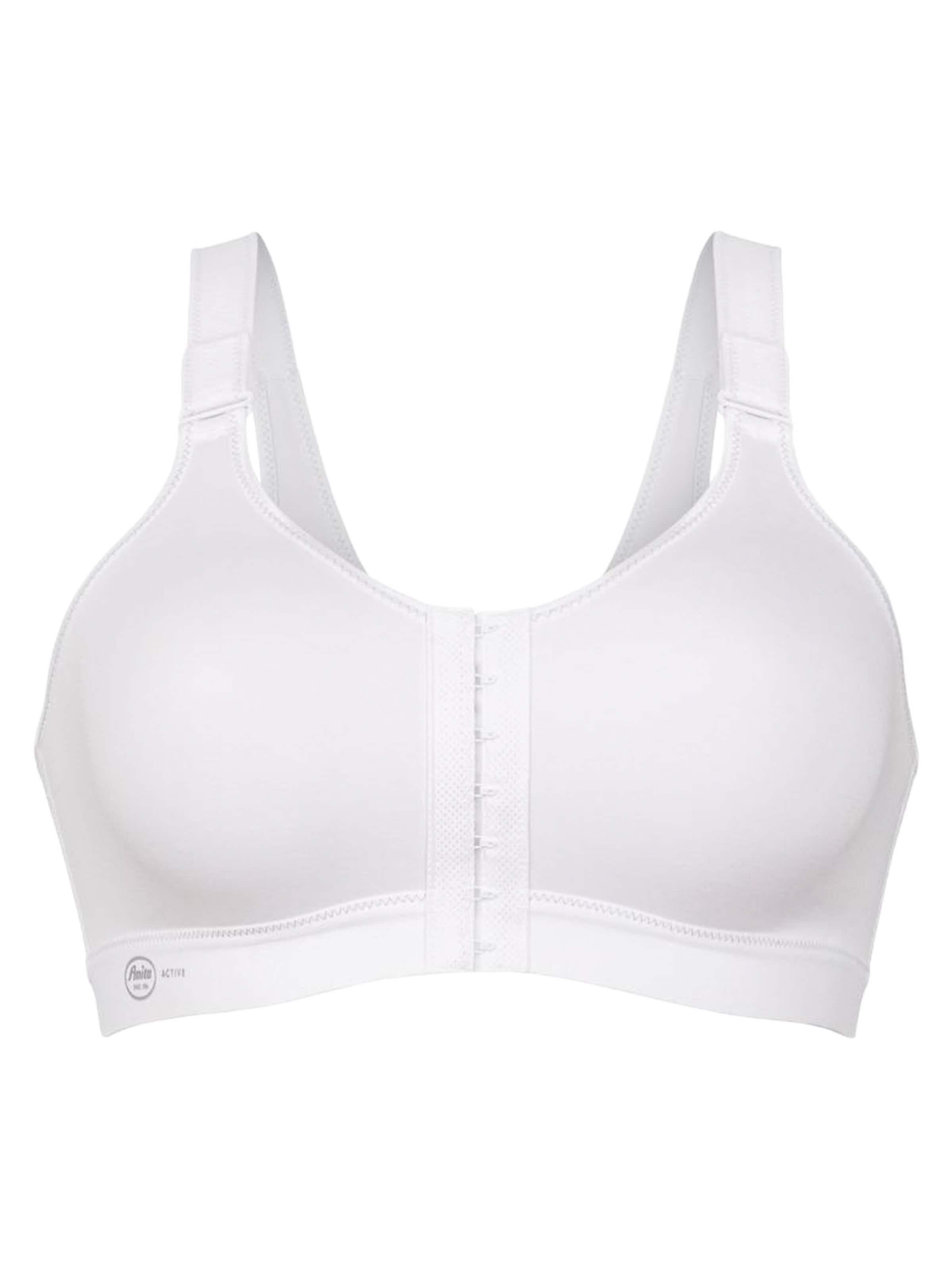 ANITA Minimiser Bra 'frontline open Sport' in White: front