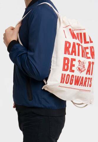 LOGOSHIRT Gymtas 'Harry Potter' in Wit